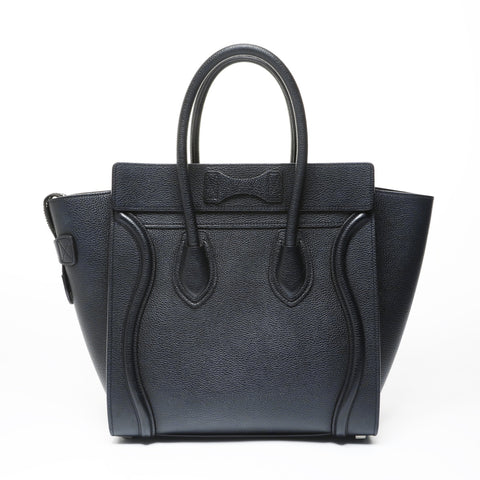 CELINE Luggage micro shopper Handbag black WS28998