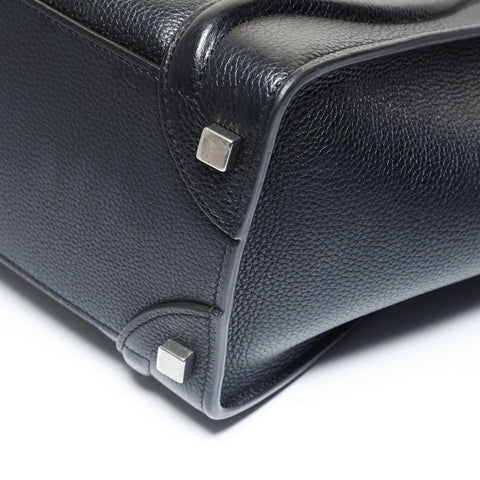 CELINE Luggage micro shopper Handbag black WS28998