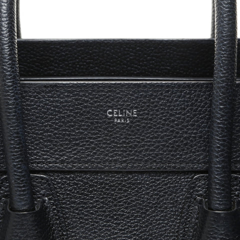 CELINE Luggage micro shopper Handbag black WS28998