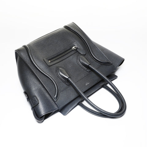 CELINE Luggage micro shopper Handbag black WS28998