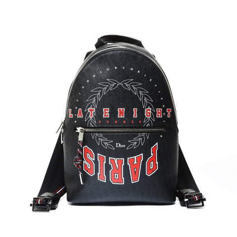 Christian Dior Dior Homme Backpack  Daypack black WS29001