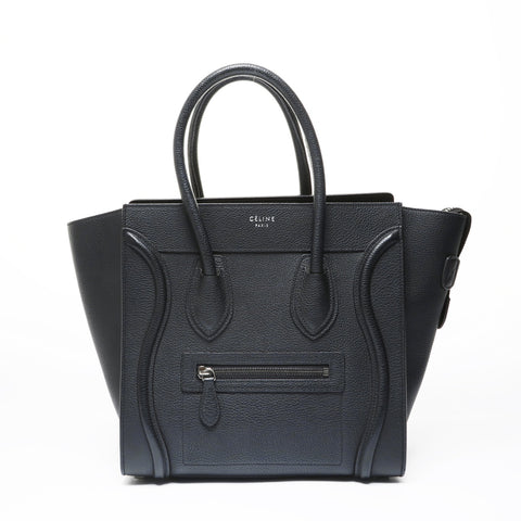 CELINE Luggage micro shopper Handbag black WS29004
