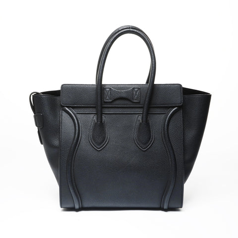 CELINE Luggage micro shopper Handbag black WS29004