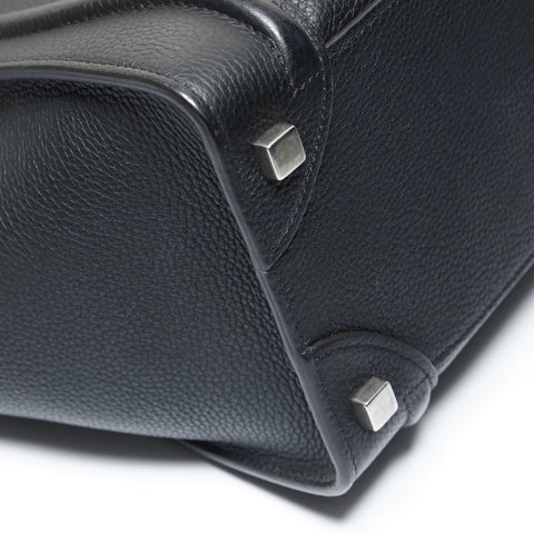 CELINE Luggage micro shopper Handbag black WS29004