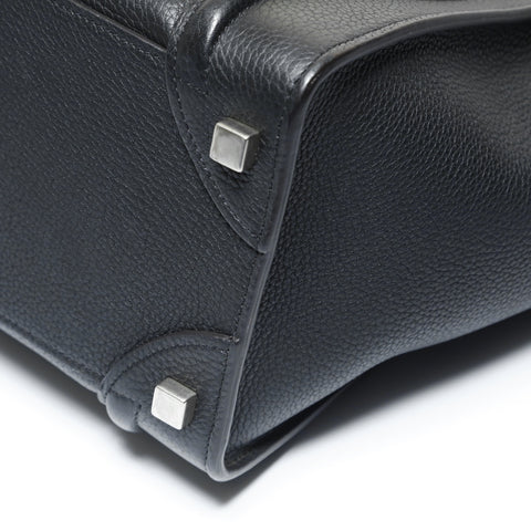 CELINE Luggage micro shopper Handbag black WS29004