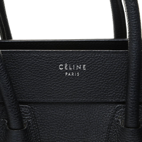 CELINE Luggage micro shopper Handbag black WS29004