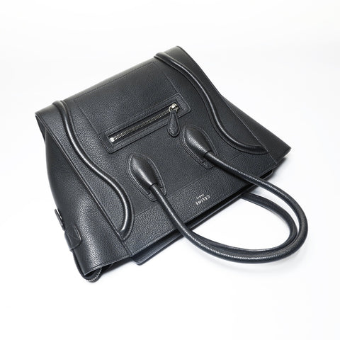 CELINE Luggage micro shopper Handbag black WS29004
