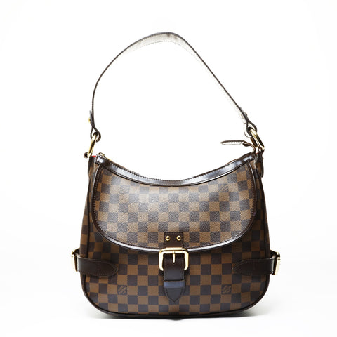 LOUIS VUITTON Damier Highbury Shoulder Bag Brown WS29005
