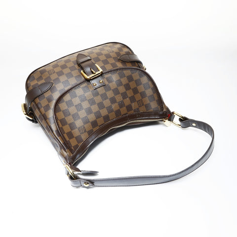 LOUIS VUITTON Damier Highbury Shoulder Bag Brown WS29005