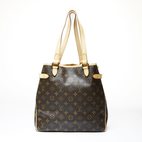 LOUIS VUITTON Batignol Vertical Tote Bag Brown WS29006