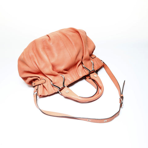CELINE Pillow 2-way Shoulder Bag Orange WS29007