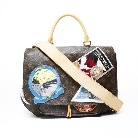 LOUIS VUITTON Camera Messenger Cindy Sherman Shoulder Bag Brown WS29010
