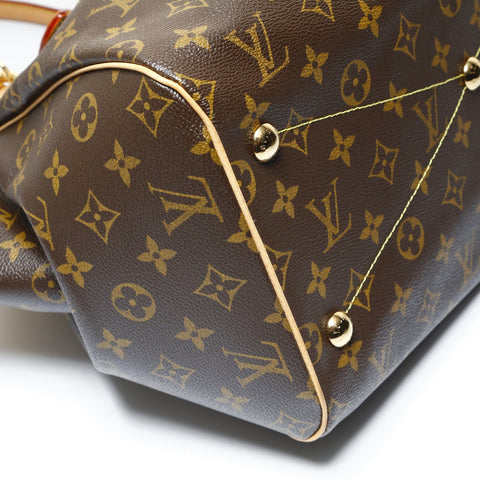 LOUIS VUITTON Monogram Tivoli GM Shoulder Bag Brown WS29011