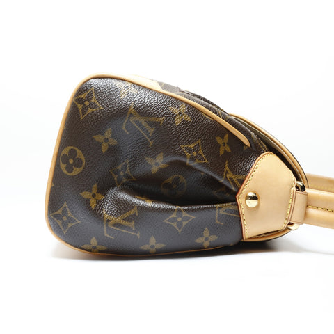 LOUIS VUITTON Monogram Beverly MM Shoulder Bag Brown WS29013