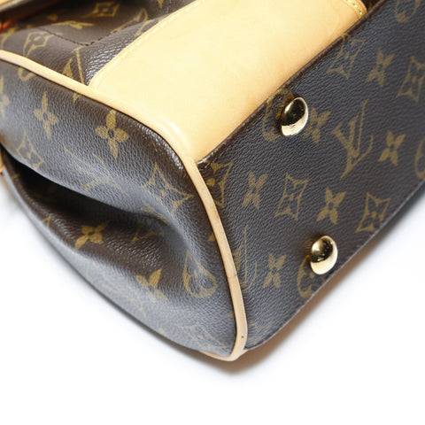 LOUIS VUITTON Monogram Beverly MM Shoulder Bag Brown WS29013
