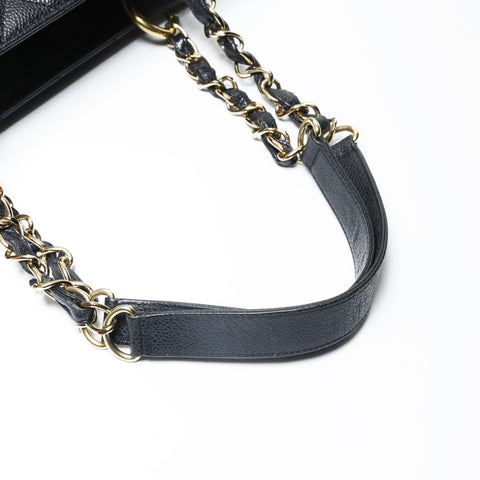 CHANEL Table #8, 2003 GST Tote Shoulder Bag black WS29014