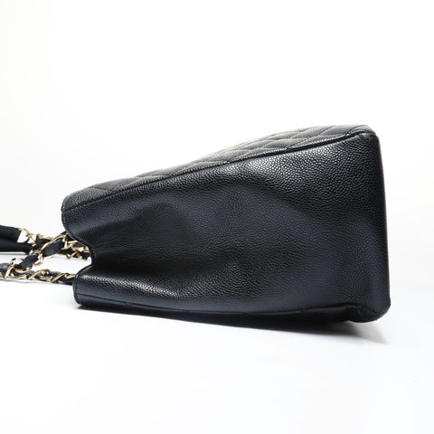 CHANEL Table #8, 2003 GST Tote Shoulder Bag black WS29014