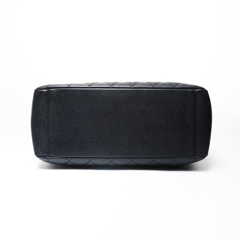 CHANEL Table #8, 2003 GST Tote Shoulder Bag black WS29014