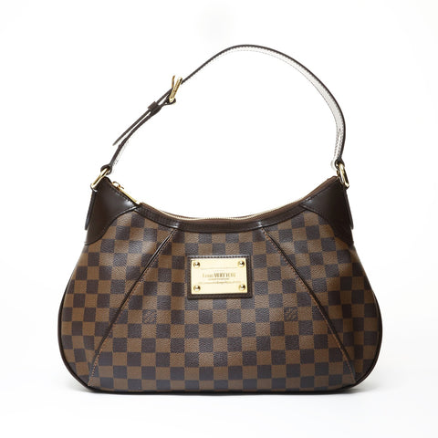 LOUIS VUITTON Damier Thames GM Shoulder Bag Brown WS29016