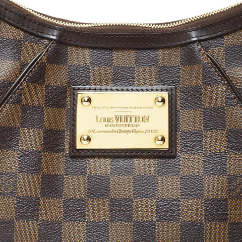 LOUIS VUITTON Damier Thames GM Shoulder Bag Brown WS29016