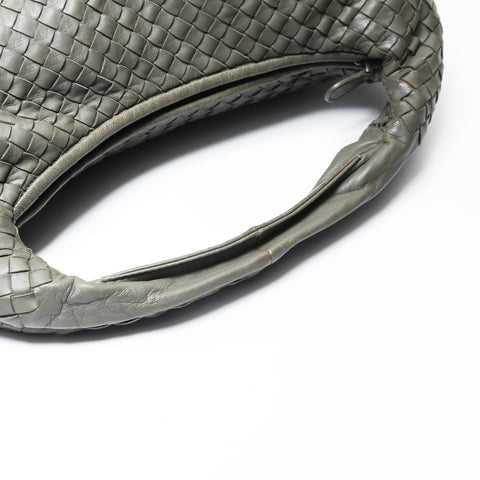 BOTTEGAVENETA INTRECCIATO HOBO BAG Handbag gray WS29017