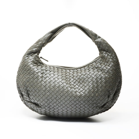 BOTTEGAVENETA INTRECCIATO HOBO BAG Handbag gray WS29017