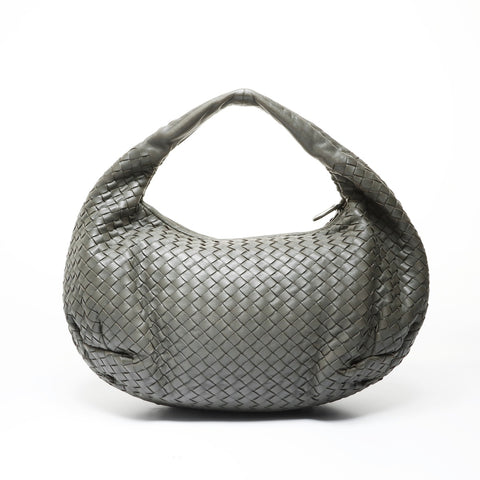 BOTTEGAVENETA INTRECCIATO HOBO BAG Handbag gray WS29017