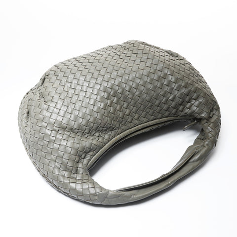 BOTTEGAVENETA INTRECCIATO HOBO BAG Handbag gray WS29017