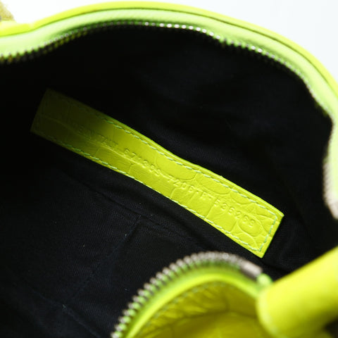 BALENCIAGA Lucagol Small Shoulder Bag yellow WS29020