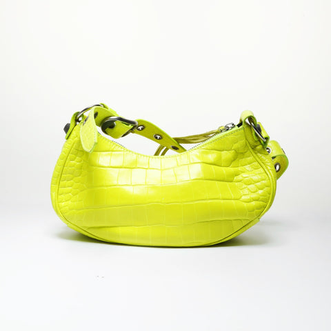 BALENCIAGA Lucagol Small Shoulder Bag yellow WS29020