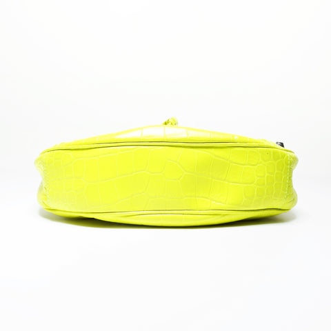BALENCIAGA Lucagol Small Shoulder Bag yellow WS29020