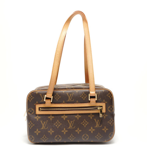 LOUIS VUITTON Monogram Cite MM, hergestellt im Jahr 2003. Umhängetasche Braun WS29021