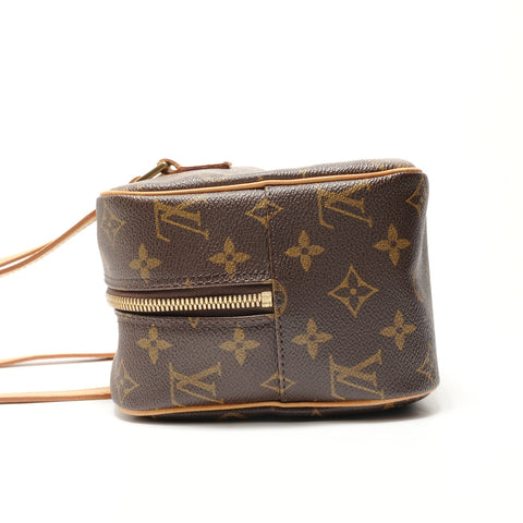 LOUIS VUITTON Monogram Cite MM, hergestellt im Jahr 2003. Umhängetasche Braun WS29021