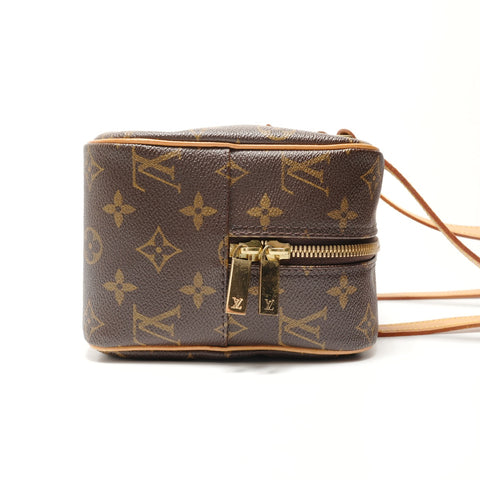 LOUIS VUITTON Monogram Cite MM, hergestellt im Jahr 2003. Umhängetasche Braun WS29021