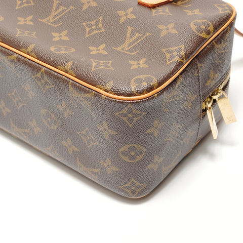 LOUIS VUITTON Monogram Cite MM, hergestellt im Jahr 2003. Umhängetasche Braun WS29021