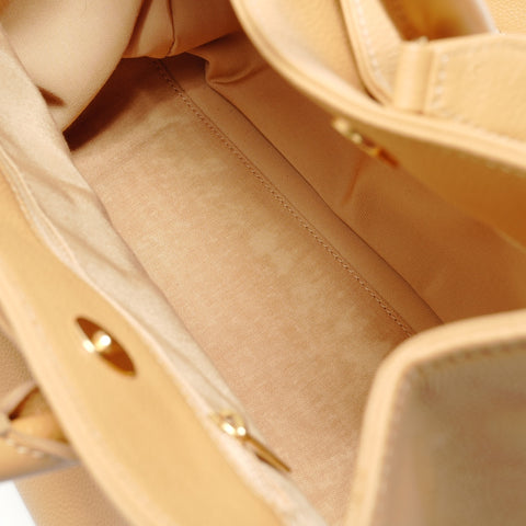 CHANEL Item No. 9, 2002-2003 Executive Tote, Calfskin Handbag beige WS29024