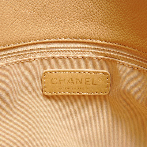 CHANEL Item No. 9, 2002-2003 Executive Tote, Calfskin Handbag beige WS29024