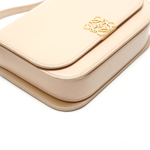LOEWE Goya Kleine Leder Umhängetasche beige WS29026