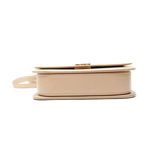 LOEWE Goya Kleine Leder Umhängetasche beige WS29026