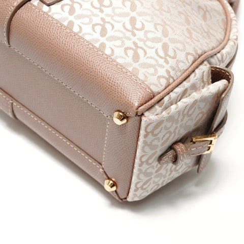 LOEWE Anagram Mini Traveler Bowling Handtasche beige WS29027