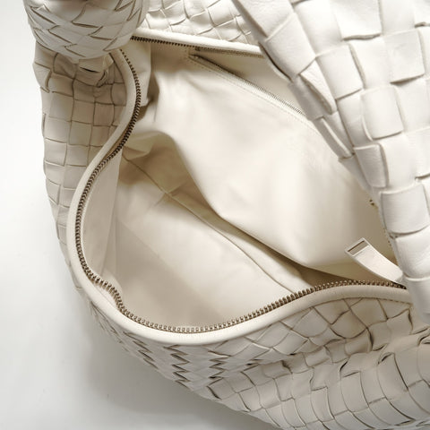 BOTTEGAVENETA INTRECCIATO Knot Handbag white WS29033