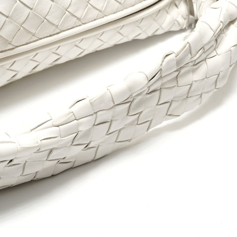 BOTTEGAVENETA INTRECCIATO Knot Handbag white WS29033