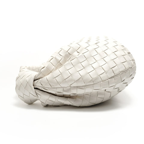 BOTTEGAVENETA INTRECCIATO Knot Handbag white WS29033