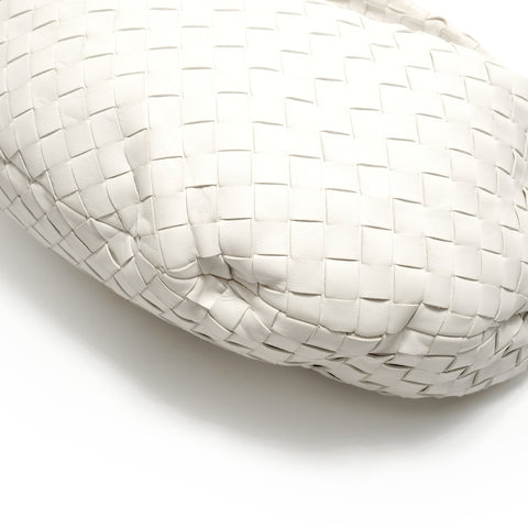 BOTTEGAVENETA INTRECCIATO Knot Handbag white WS29033