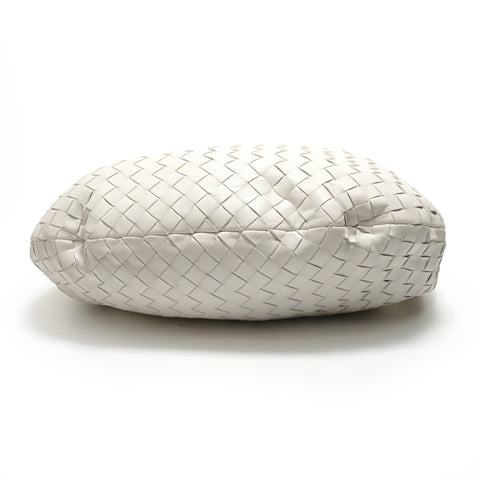 BOTTEGAVENETA INTRECCIATO Knot Handbag white WS29033