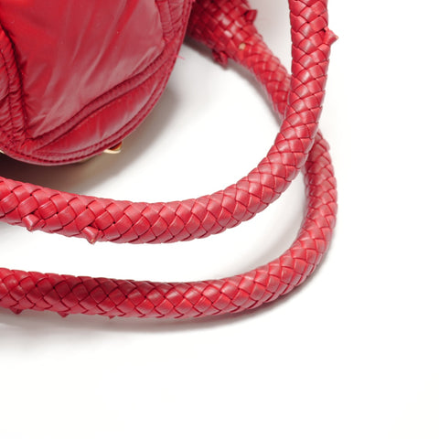 FENDI Spybag x Moncler Collaboration Handbag Red WS29034
