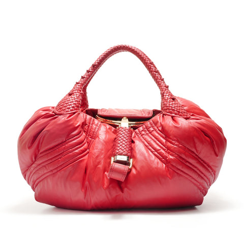 FENDI Spybag x Moncler Collaboration Handbag Red WS29034