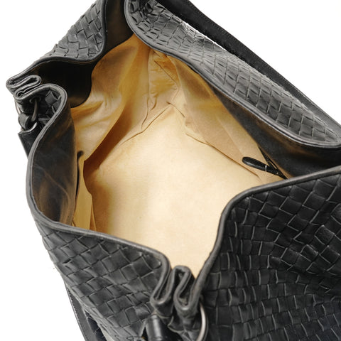 BOTTEGAVENETA INTRECCIATO Tragetasche schwarz WS29036