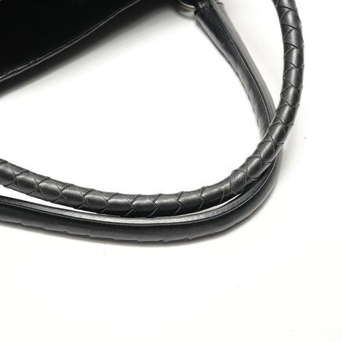 BOTTEGAVENETA INTRECCIATO Tragetasche schwarz WS29036
