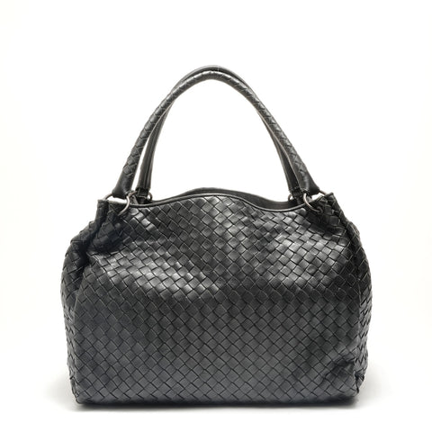 BOTTEGAVENETA INTRECCIATO Tragetasche schwarz WS29036